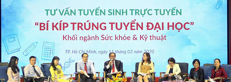 liêng-cào tố tổ chức Chương trình tư vấn tuyển sinh trực tuyến 2020