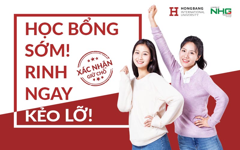 chính sách học bổng nhập học sớm tại HIU 2020