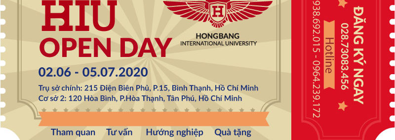 Ngày hội tuyển sinh 2020 HIU