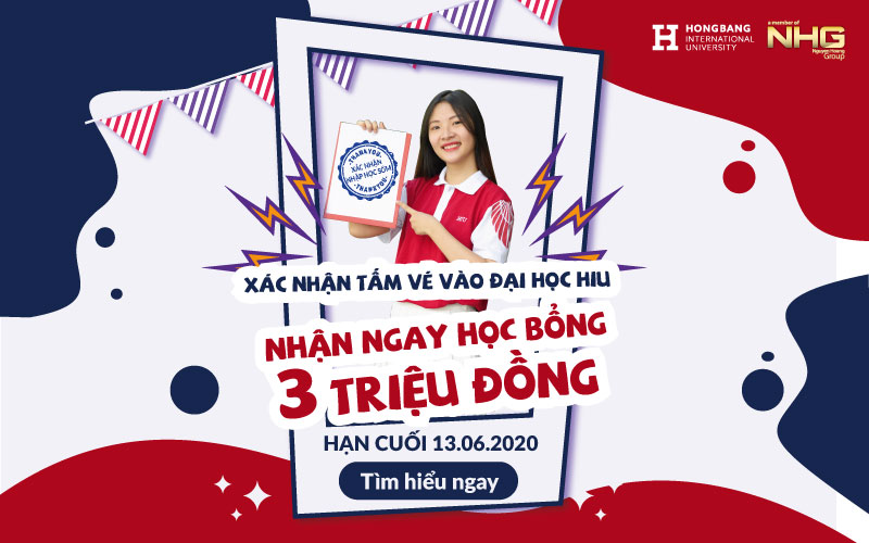 Tặng ngay 3 triệu học bổng nhập học sớm khi đăng ký xác nhận giữ chỗ