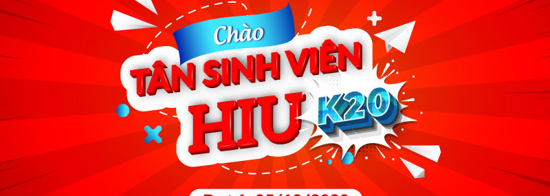 Chào Lễ đón Tân sinh viên HIU 2020