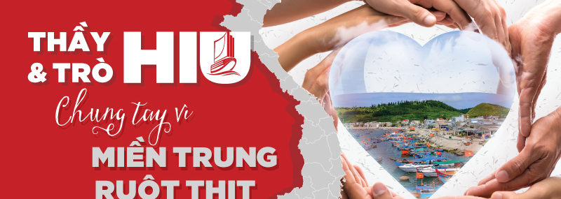 HIU chung tay ủng hộ đồng bào miền Trung