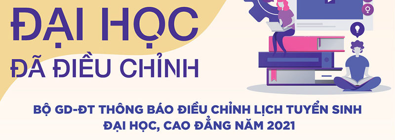 Điều chỉnh lịch tuyển sinh 2021