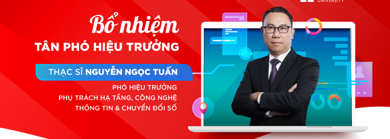 ThS Nguyễn Ngọc Tuấn phó hiệu trưởng Đại học Quốc tế Hồng Bàng