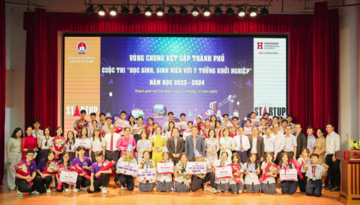 12 dự án khởi nghiệp của học sinh THPT TP.HCM vào Chung kết toàn thành tổ chức tại HIU