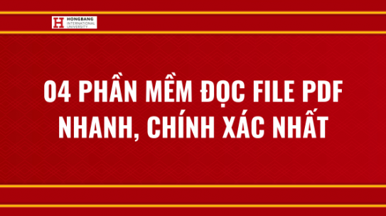 4 phần mềm đọc file PDF nhanh, chính xác nhất