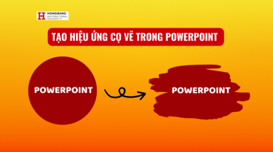 Tạo hiệu ứng cọ vẽ trong PowerPoint cho bài thuyết trình thêm sinh động