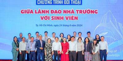 liêng-cào tố tổ chức chương trình Đối thoại giữa Lãnh đạo Trường và đại diện sinh viên năm học 2024 -2025