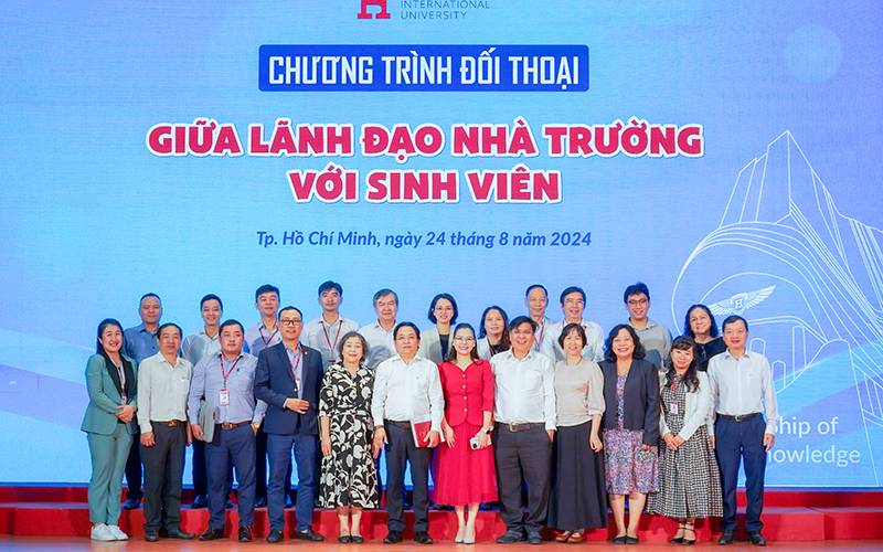 liêng-cào tố tổ chức chương trình Đối thoại giữa Lãnh đạo Trường và đại diện sinh viên năm học 2024 -2025