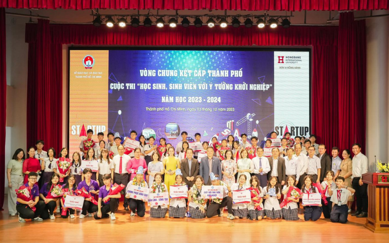 12 dự án khởi nghiệp của học sinhTHPT TP.HCM vào Chung kết toàn thành tổ chức tại HIU
